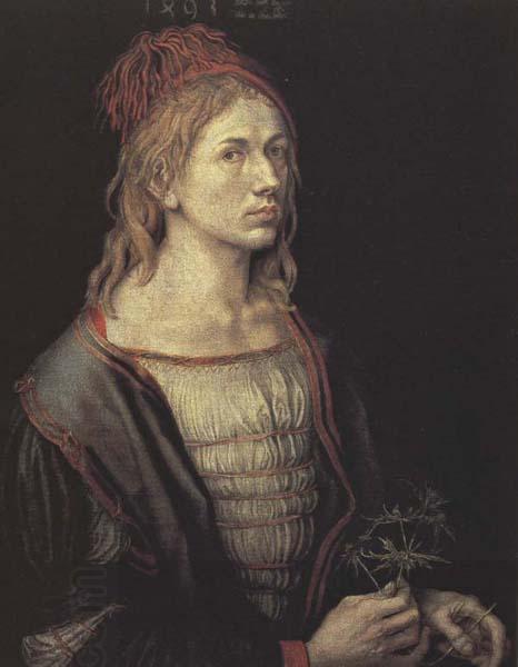 Albrecht Durer Portrait of the Artist with a Thistle China oil painting art